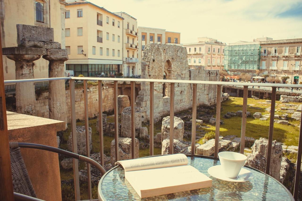 Ferienwohnung Apollonion Hh Above Apollo'S Temple Ortygia Syrakus Exterior foto