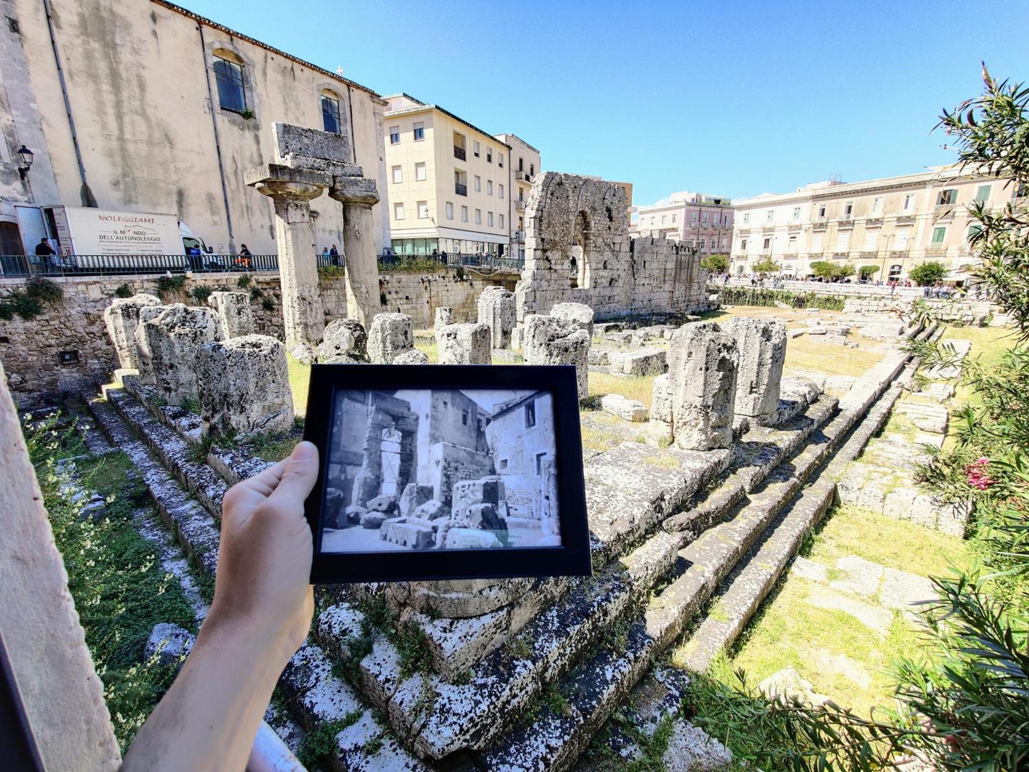 Ferienwohnung Apollonion Hh Above Apollo'S Temple Ortygia Syrakus Exterior foto